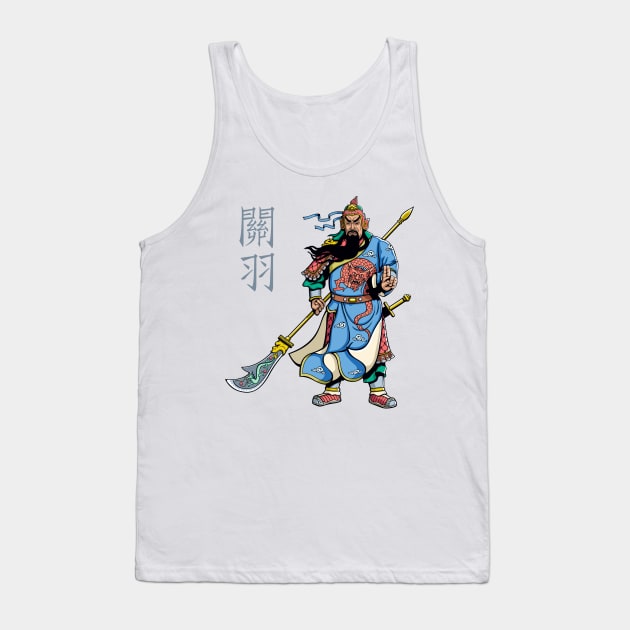 Chinese Warrior 2 Tank Top by Malchev